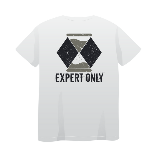 Expert Only T-Shirt (White)