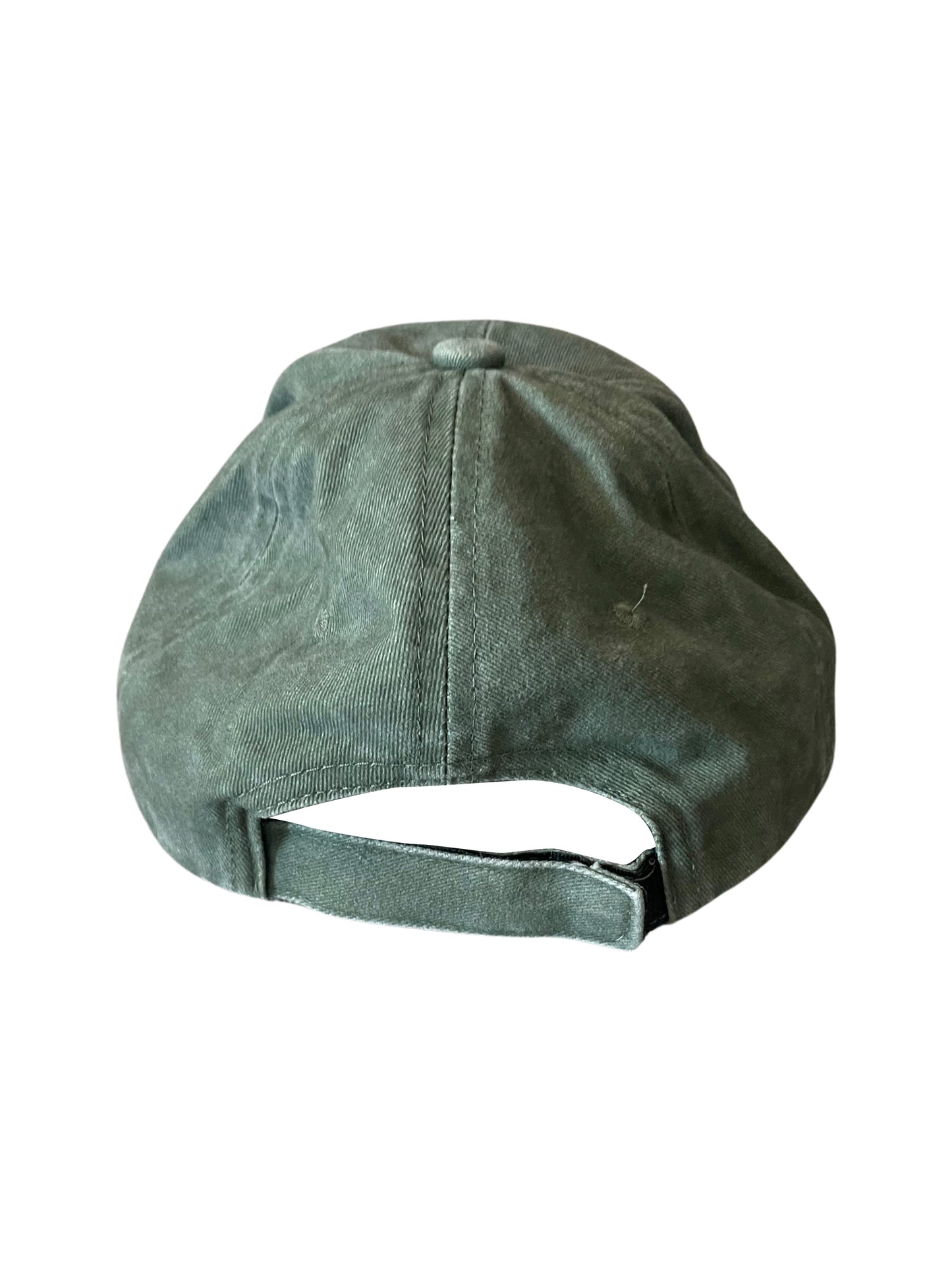PREMIUM DAD HAT // ACID WASHED // VELCRO STRAP (GREEN)