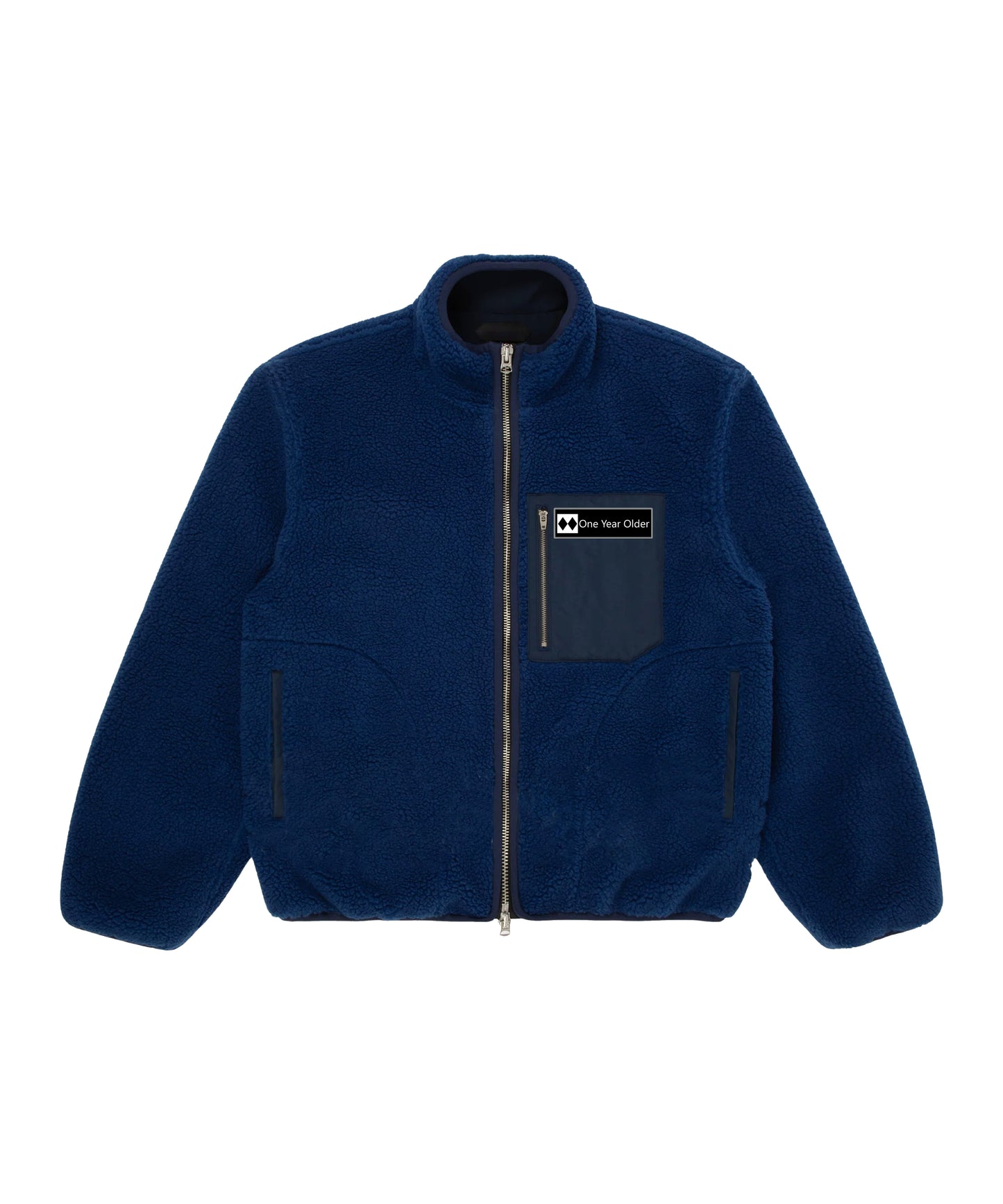 DOUBLE FLEECE "EXPERT ONLY" ZIP UP JACKET